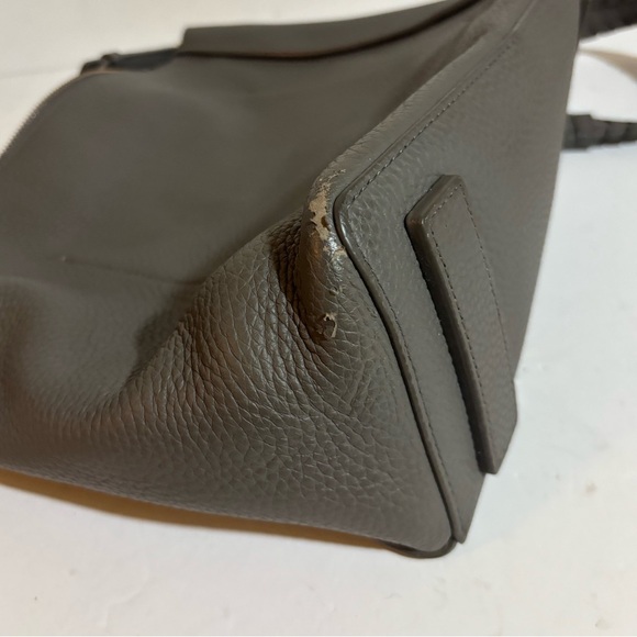 Allsants Elegant Gray Leather Shoulder Bag - Picture 10 of 10